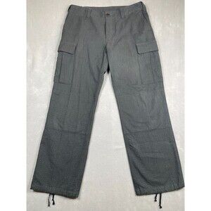 TS (S) Pants Mens Size 4 36 us Indigo Gray Cotton Blend Cargo Casual Pants Japan